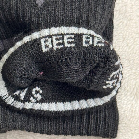 Bombas Womens Small Black Socks With Performance Footbed  Honeycomb Arch Support - Picture 4 of 5